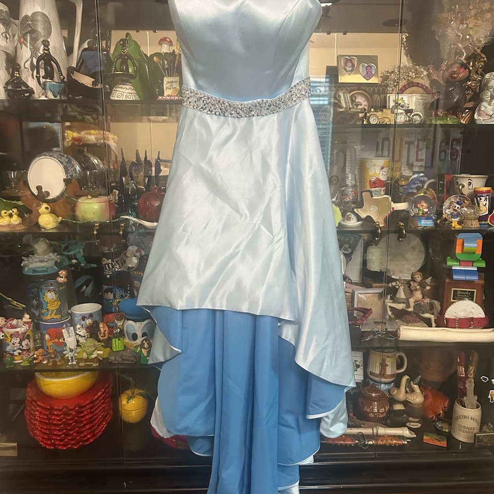 Mac Duggal Light Blue Formal Dress